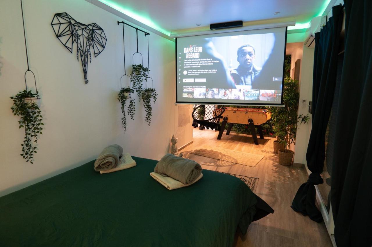 Capsule Thailande I Sauna I Balneo I Console I Jeux En Bois I Cinema I Cour Interieure Trith-Saint-Leger Екстериор снимка
