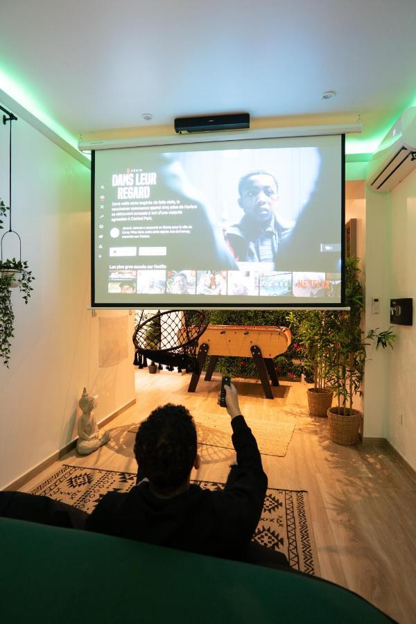 Capsule Thailande I Sauna I Balneo I Console I Jeux En Bois I Cinema I Cour Interieure Trith-Saint-Leger Екстериор снимка